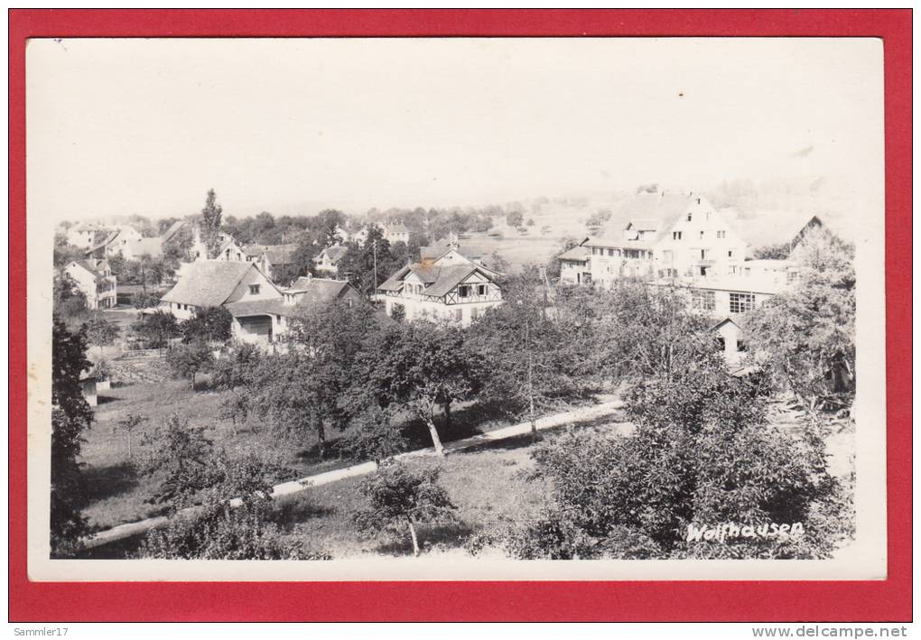 WOLFHAUSEN, FOTOKARTE - Hausen Am Albis 