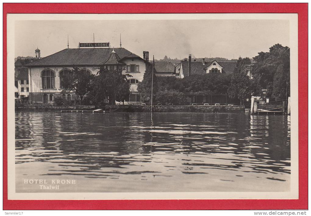 THALWIL HOTEL KRONE 1932 - Thalwil