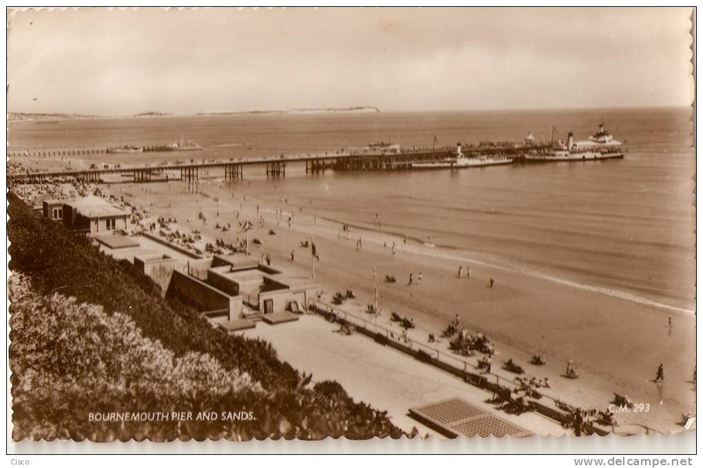 BOURNEMOUTH - Pier And Sands - Bournemouth (avant 1972)