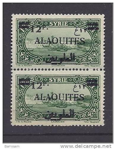 Alaouites1926: Yvert39mnh** Pair With Full,original Gum - Other & Unclassified