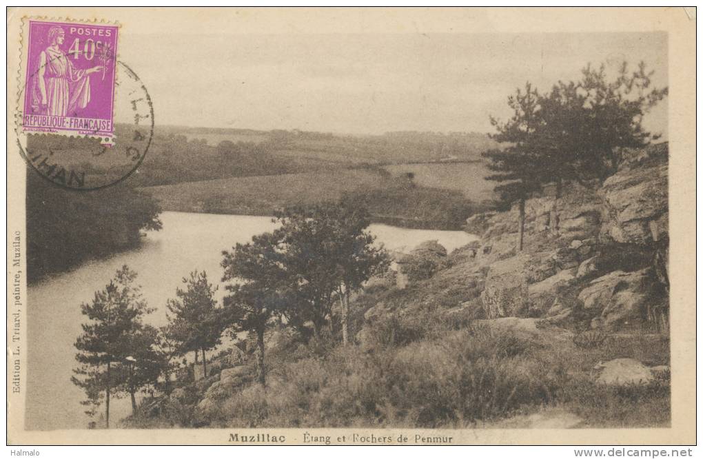 MUZILLAC - Etang Et Rochers De Penmur - Muzillac