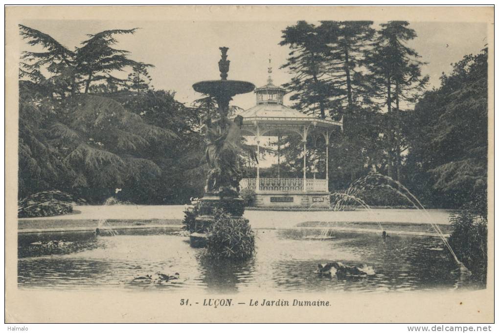 LUÇON - Le Jardin Dumaine - Lucon