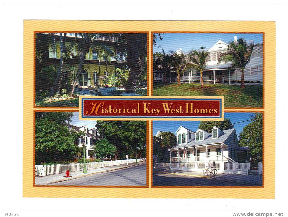 Etats Unis: Florida, Historical Key West Homes, Hemingway House, Little White House, Audubon House, Wrecker's Museum - Key West & The Keys