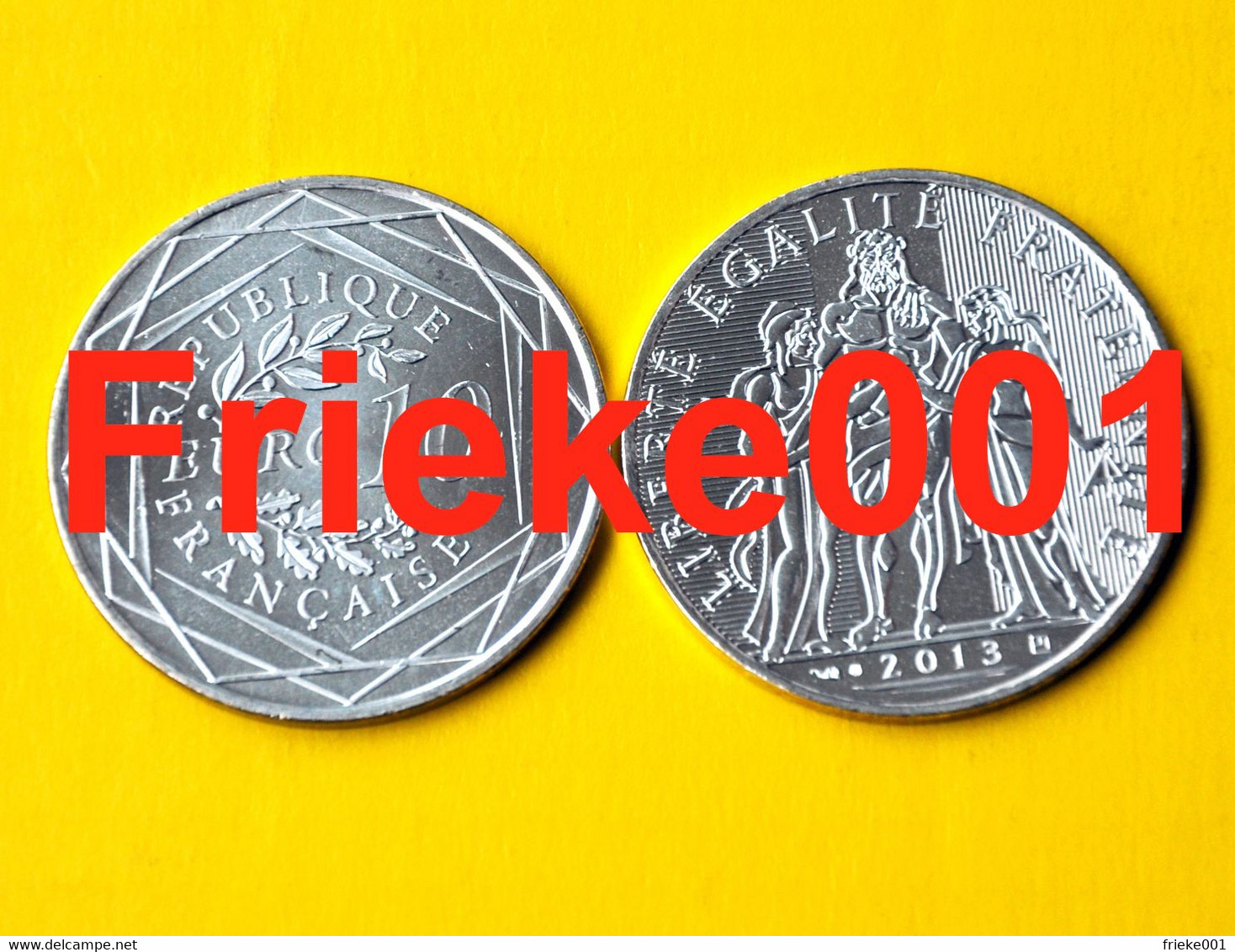 Frankrijk - France - 10 Euro 2013 Zilver.(Hercules) - France