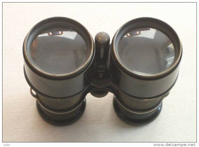 WW1 - K.u.K. Austria-Hungary Army Military Binoculars With Compass D.HERM.KOHL Optiker Wien Osterreich Militär-fernglas - Ottica