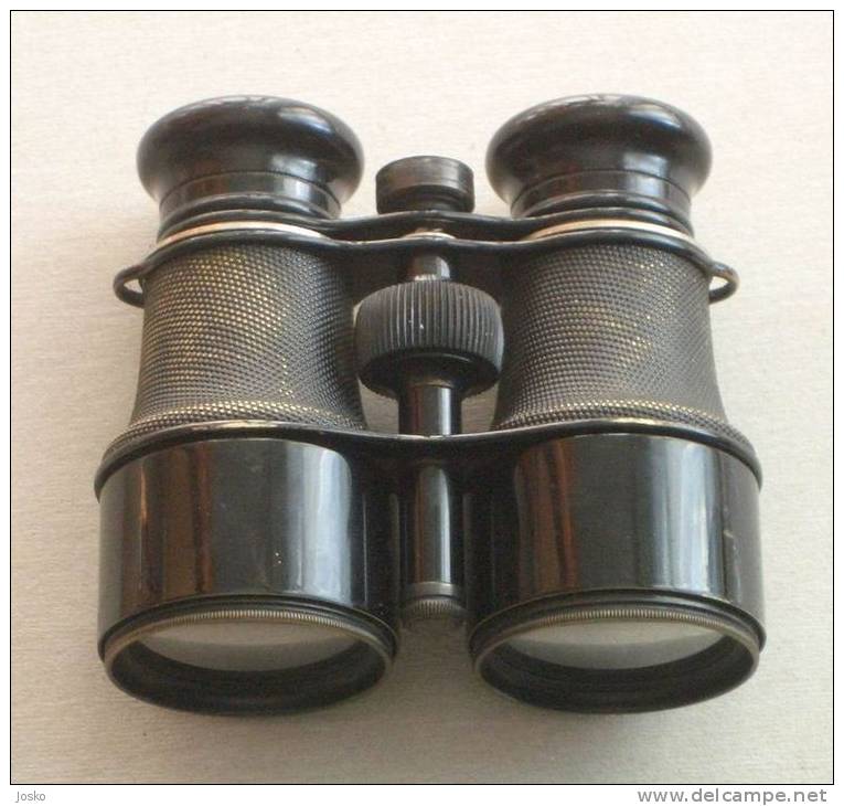 WW1 - K.u.K. Austria-Hungary Army Military Binoculars With Compass D.HERM.KOHL Optiker Wien Osterreich Militär-fernglas - Optica