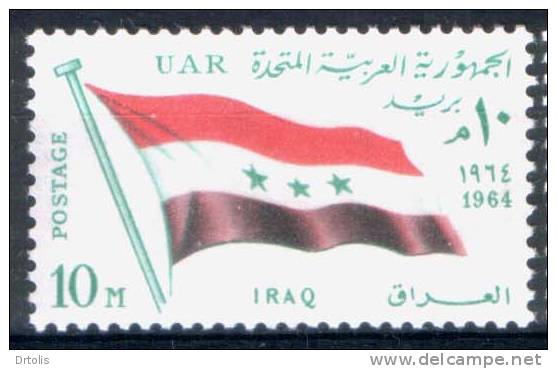 EGYPT / 1964 / IRAQ / FLAG / MNH / VF . - Neufs