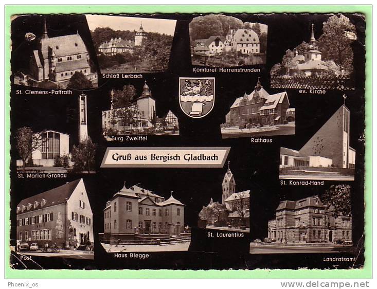 GERMANY - Bergisch Gladbach, Year 1962, No Stamps - Bergisch Gladbach