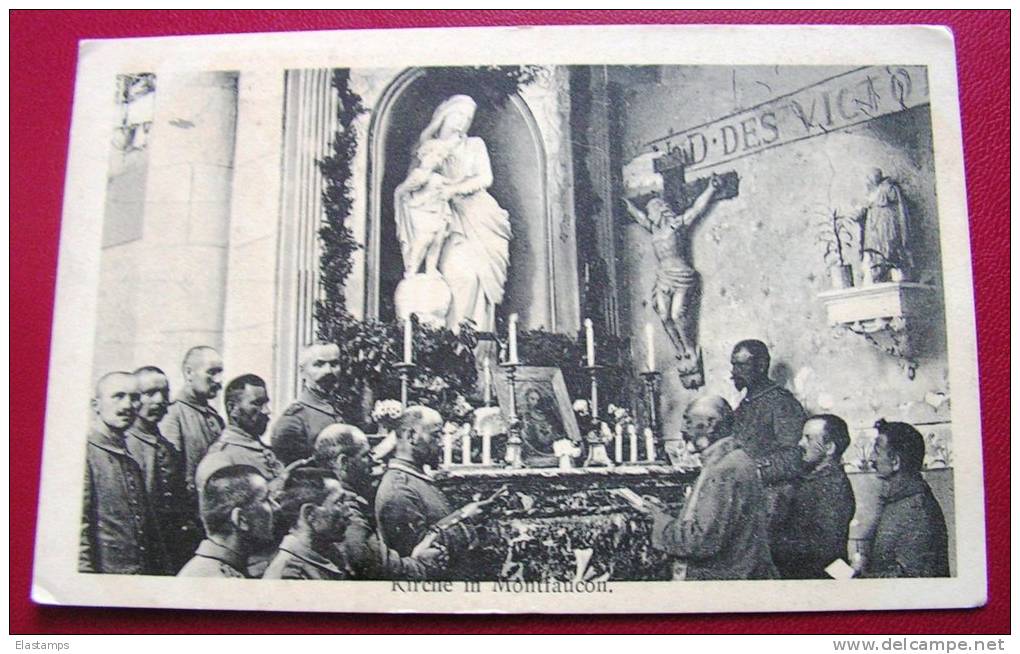 == CH Montfaucon , Kirche  Ca. 1911 - Montfaucon