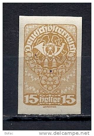 194    (**)   Y  &amp;  T   (cor De Poste)   "AUTRICHE" - Unused Stamps
