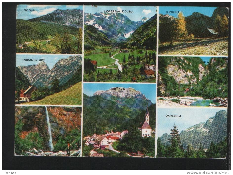 SLOVENIA Postcard LOGARSKA DOLINA - Slovenië