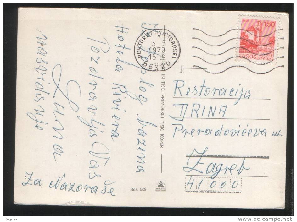 SLOVENIA Postcard PORTOROZ - Slovenia