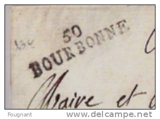 FRANCE: ?:Précurseur De BOURBONNE(50) Pour EPINAL.Sans Texte. - ....-1700: Voorlopers