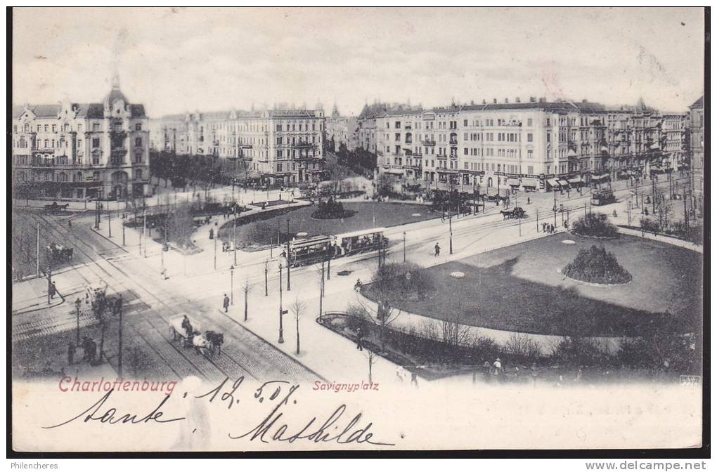 CPA - (Allemagne) Charlottenburg - Savignyplatz - Charlottenburg