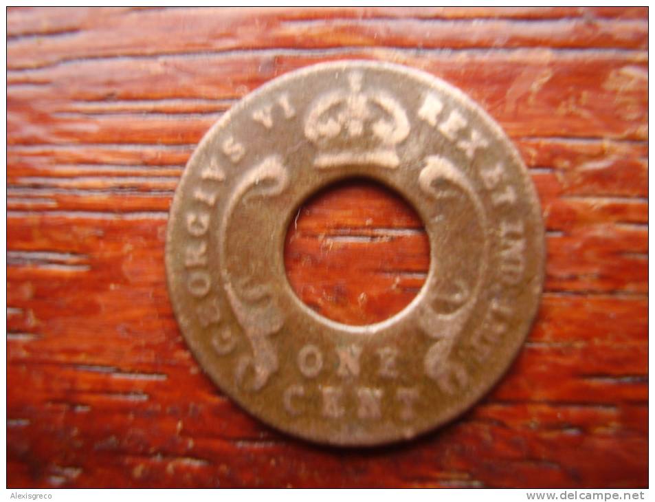 BRITISH EAST AFRICA USED ONE CENT COIN BRONZE Of 1942 I. - East Africa & Uganda Protectorates