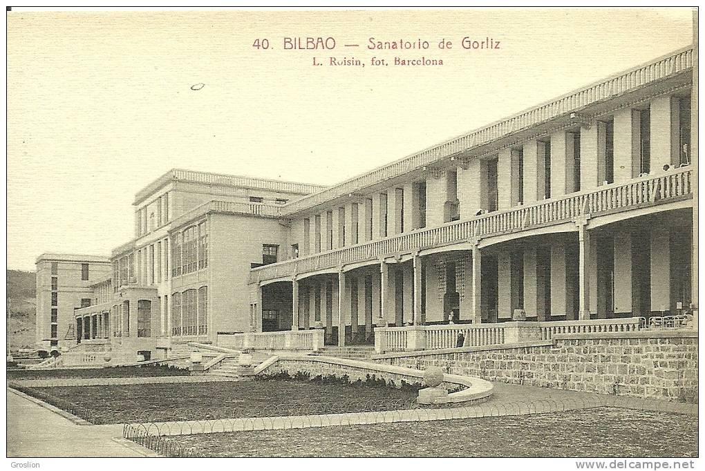 BILBAO  - SANATORIO DE GORLIZ    40 - Vizcaya (Bilbao)