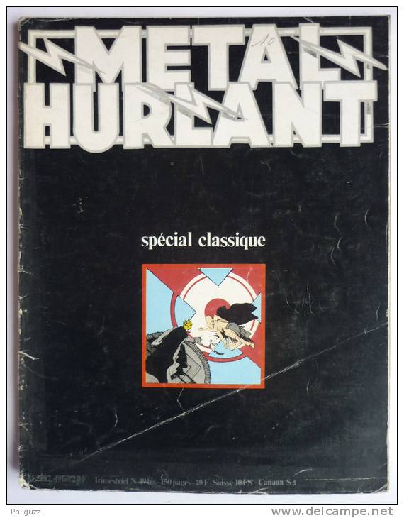 Magazine METAL HURLANT N° 49 Bis  1980 SPECIAL CLASSIQUE  & SPECIAL BIZARRE - Métal Hurlant