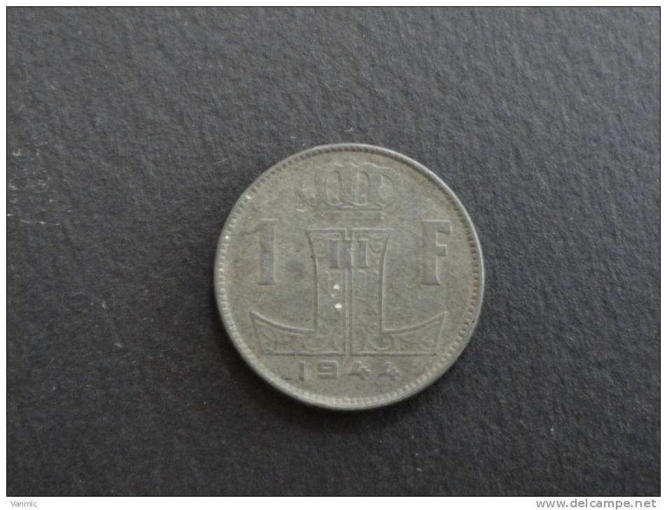 1944 - 1 Franc - Belgique - 1 Franc