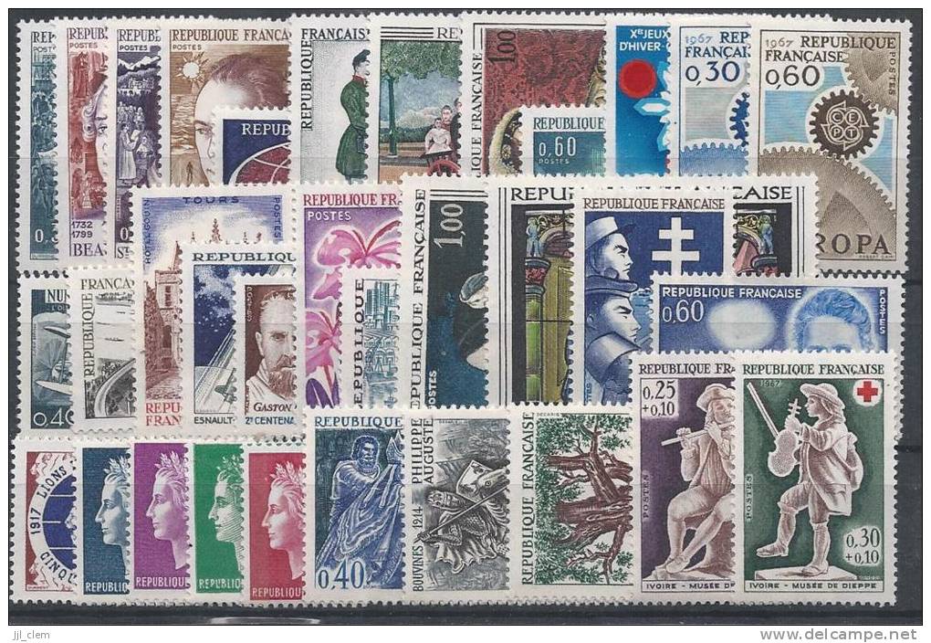 France Année 1967 ** Luxe - 1960-1969