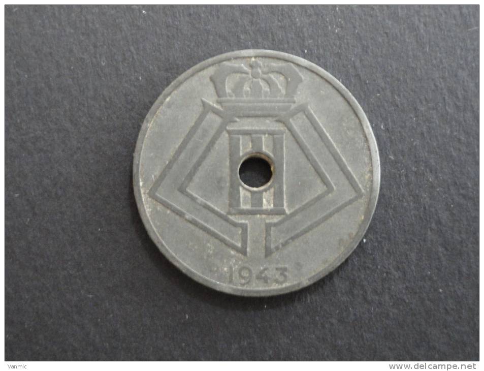 1943 - 25 Centimes - Belgique - 25 Centimes