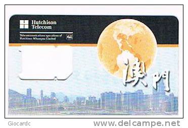 MACAO   - HUTCHISON TELECOM  -  (GSM SIM) -  SKYLINE  - USED WITHOUT CHIP   -  RIF. 786 - Macau