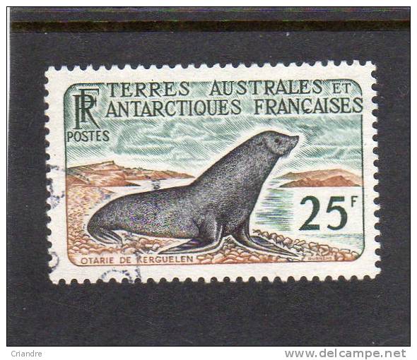 TAAF:année 1959-63 (faune:otarie De Kerguelen) N°16 - Used Stamps