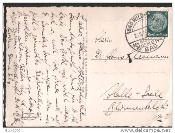 Deutsches Reich - Postkarte Gestempelt / Postcard Used (z234) - Briefe U. Dokumente