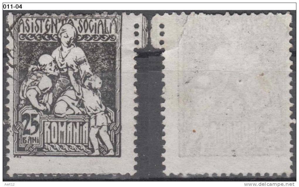 ROMANIA, 1924, Charity, Cancelled (o); Sc./Mi. RA14/ - Gebruikt