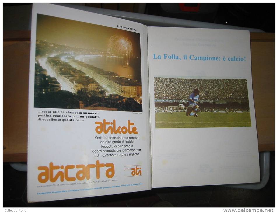 Volume Di Pagine 400 - Anno 1985 - Titolo:"DAL MANDRACCHIO AL SAN PAOLO" - STADIO NAPOLI -  FOTO MARADONA - Sports