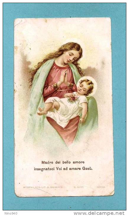 ED. S. L. S. GIUSEPPE-MO (nr. 3095): MADRE DEL BELLO AMORE... - Mm. 70X124-E-PR - Religione & Esoterismo