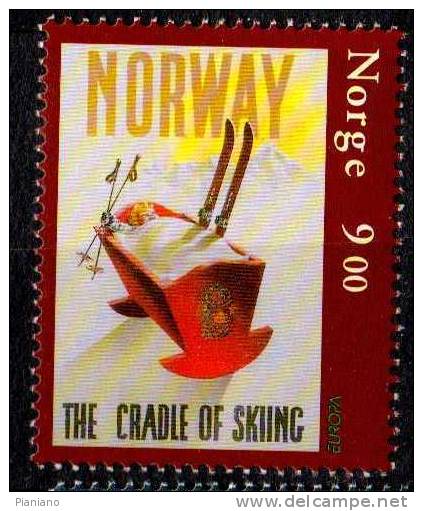 PIA - NORVEGE  -  2003  : Europa  -    (YVERT  1422-24) - Unused Stamps