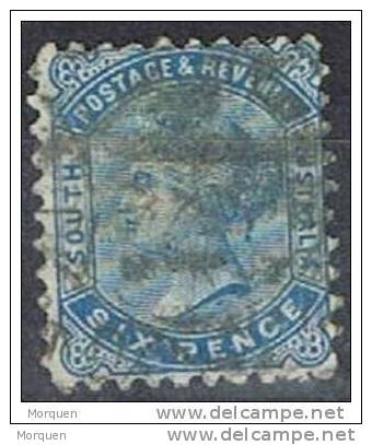 Lote 5 Sellos, AUSTRALIA Del SUR, Yvert Num 37, 42, 60, 61, 61a º - Used Stamps