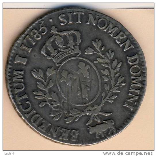 LOUIS XVI   ECU DU BEARN # 1785 # ARGENT # - 1774-1791 Louis XVI