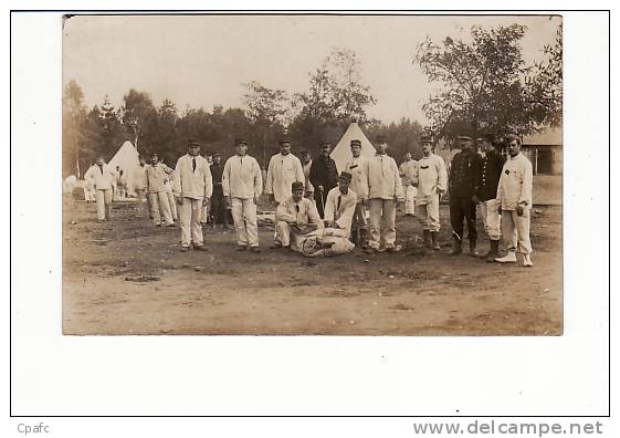 Le Mans - Carte Photo Militaire Du Camp D'Auvours - Le Mans