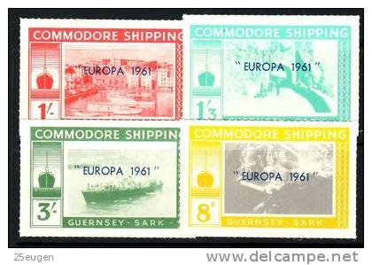 GUERNSEY SARK 1961 EUROPA CEPT MNH - 1961