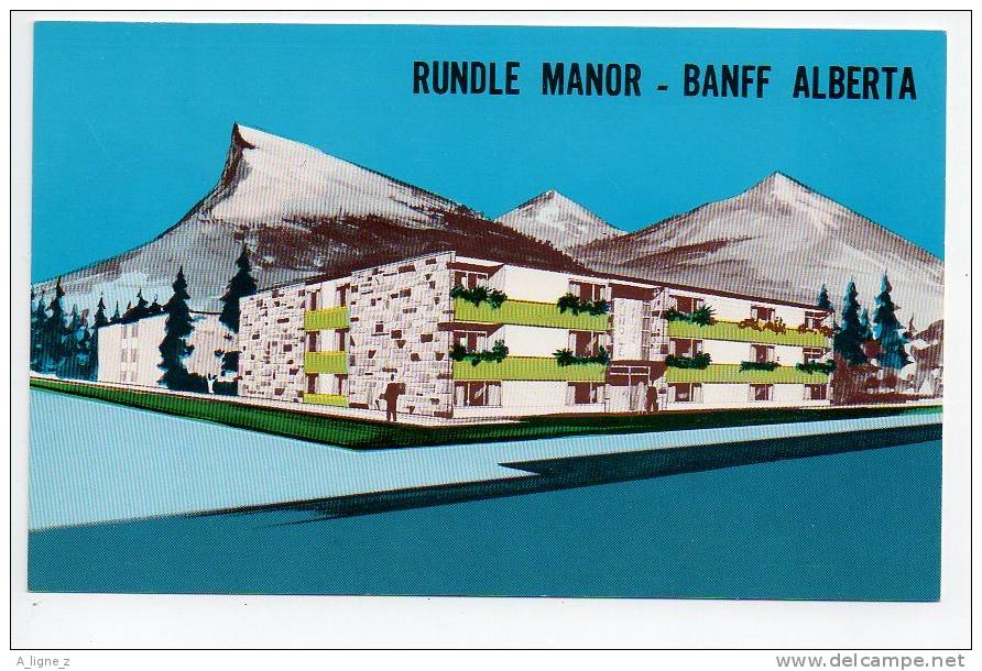 Ref 58 Cpsm CANADA Rundle Manor Banff Alberta - Banff