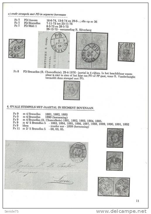 Revue Académie Belgique No 43 1977 : Les  Cachets Des Imprimés Et Journaux - Autres & Non Classés