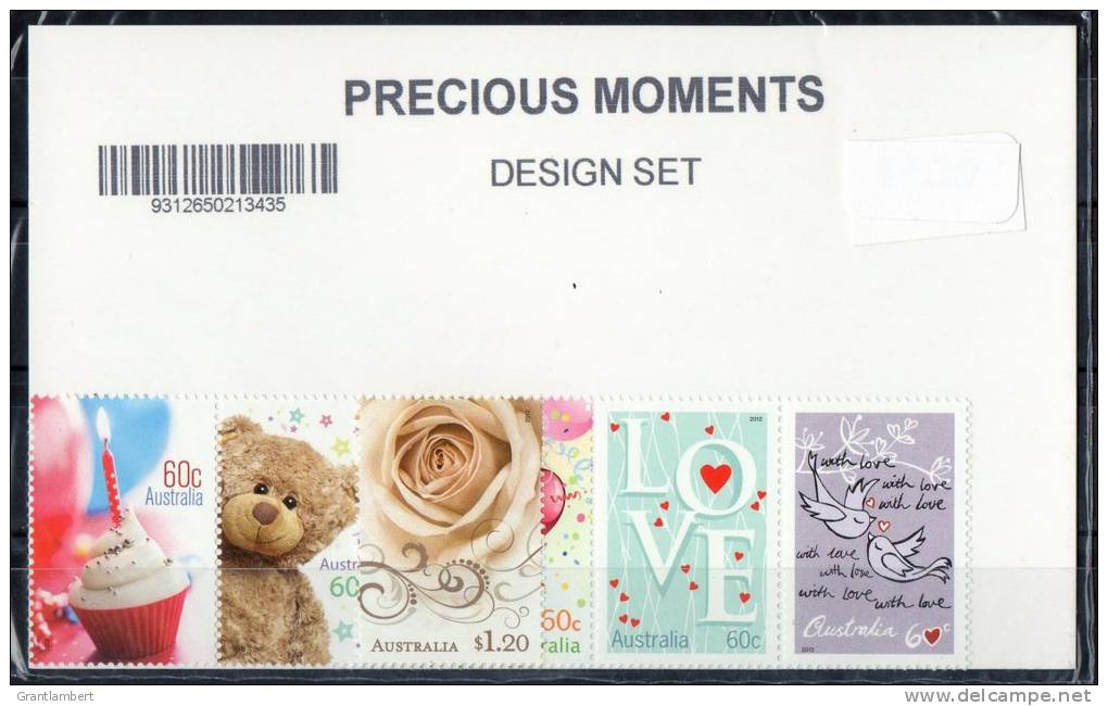 Australia 2012 Precious Moments Set Of 6 MNH In Sealed Plastic - Mint Stamps