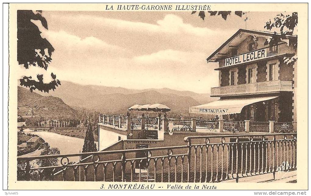 MONTREJEAU-Vallée De La Neste Et Hotel Restaurant Lecler - Montréjeau