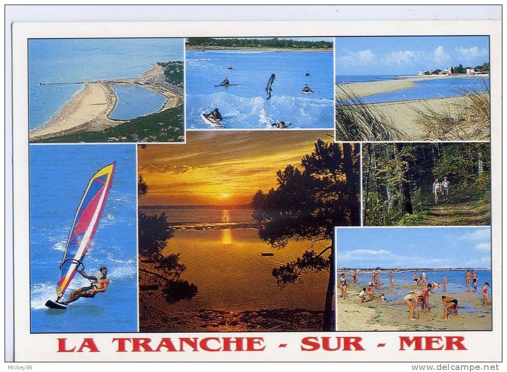 LA  TRANCHE Sur Mer----1982--Vues Diverses  ,cpm N° 282  éd Artaud - La Tranche Sur Mer