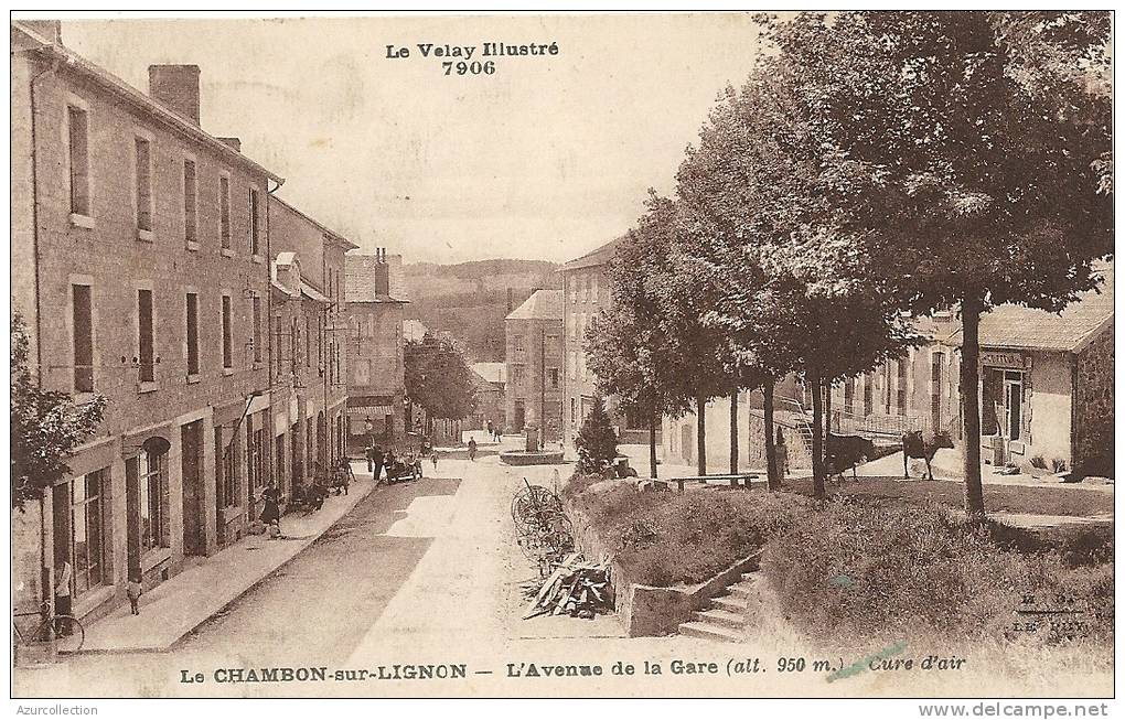 AVENUE DE LA GARE - Le Chambon-sur-Lignon
