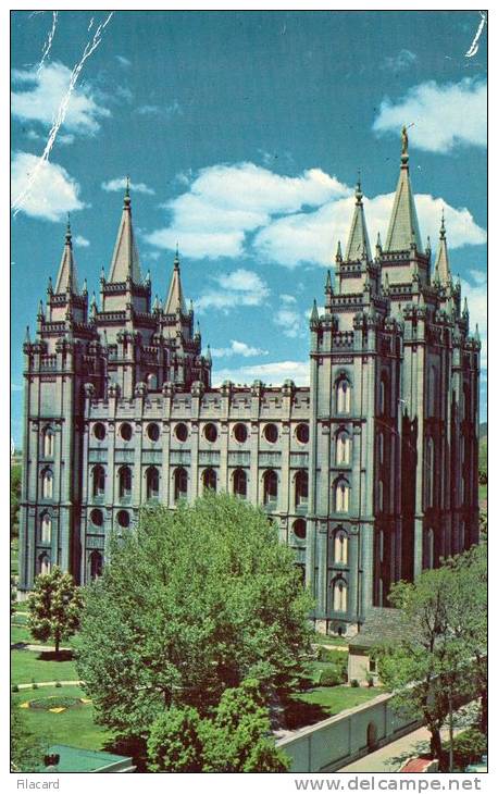 25146     Stati  Uniti,  UT.,  Salt Lake  City,  The  Mormon  Temple,  VGSB  1972 - Salt Lake City