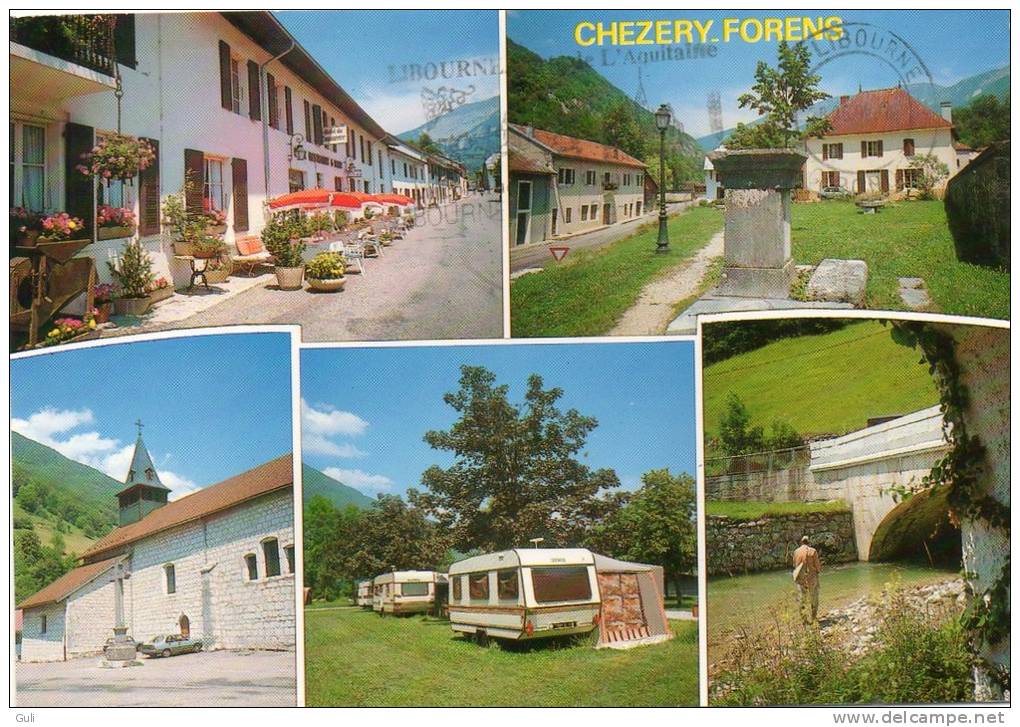 01 Ain- CHEZERY-FORENS  (près De Bellegarde Sur Valserine) - Multi Vues ( Caravane Caravanes)  *PRIX FIXE - Bellegarde-sur-Valserine