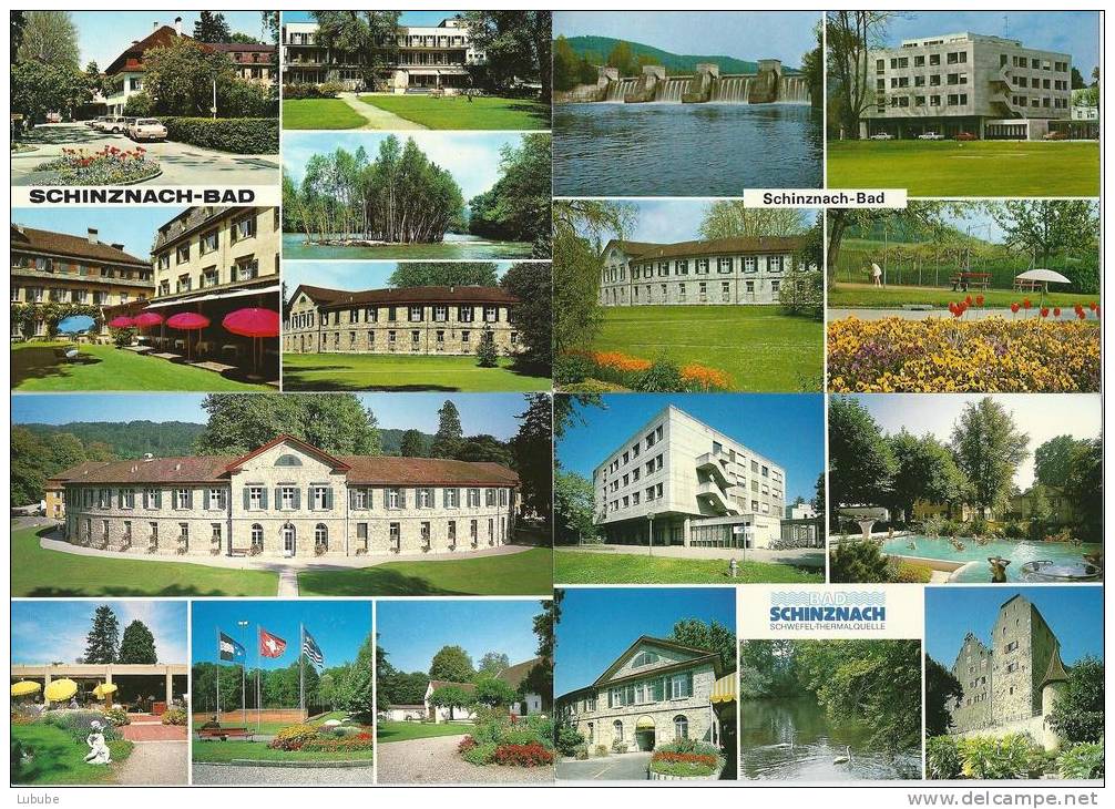 Schinznach Bad - Multivues  (4 Karten)         Ca. 1970 - 1990 - Schinznach 