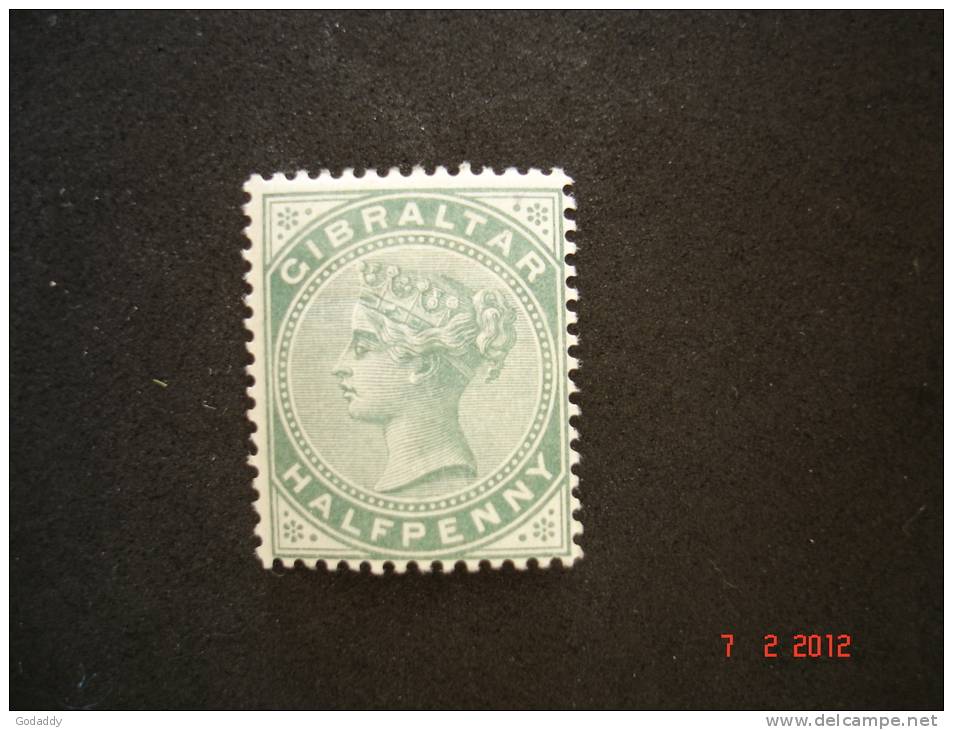 Gibraltar 1898 Q.Victoria 1/2d  SG39   MH - Gibraltar