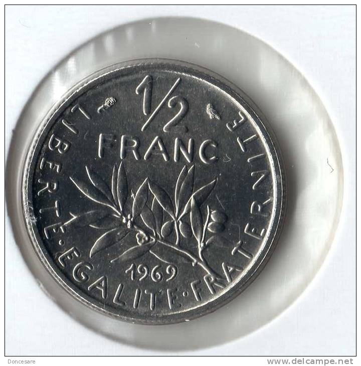 ** 50 CENT SEMEUSE 1969 NEUVE FDC ** 164 ** - 1/2 Franc
