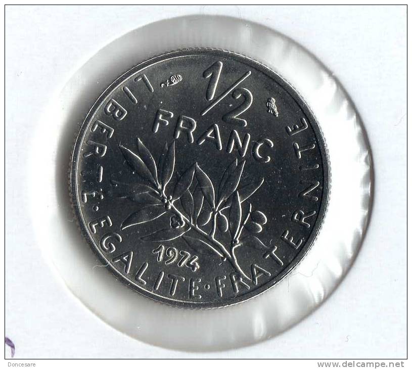 ** 50 CENT SEMEUSE 1974 NEUVE FDC ** 177 ** - 1/2 Franc