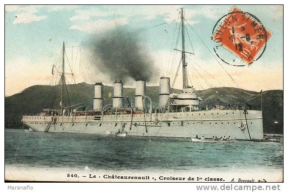 Le ''Chateaurenault'', Croiseur De 1re Classe - Warships