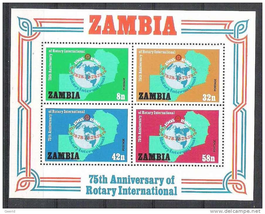 Zambie N° YVERT BLOC 7 NEUF ** - Zambia (1965-...)