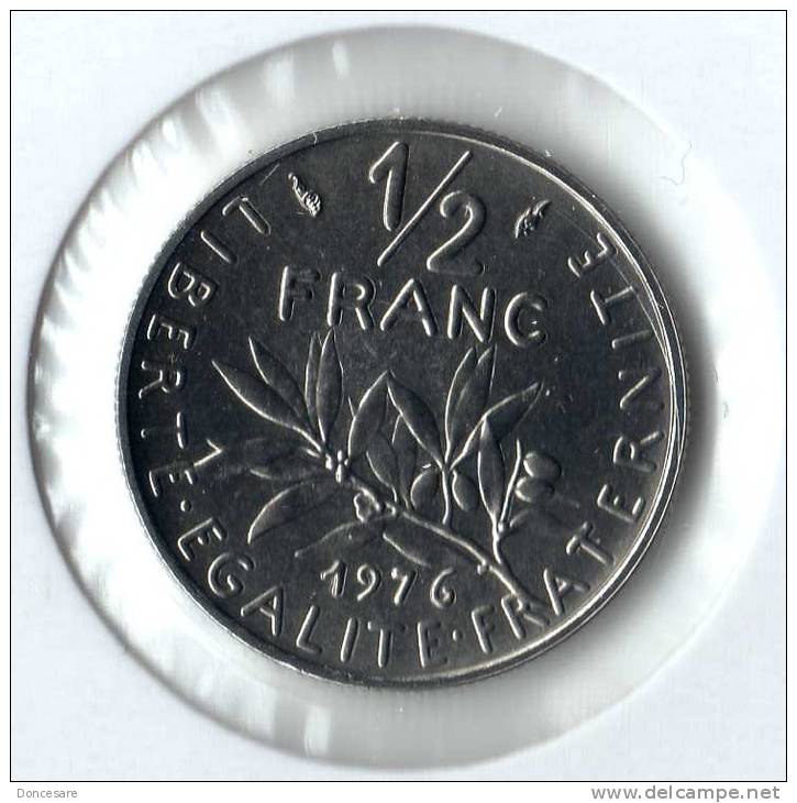 ** 50 CENT SEMEUSE 1976 NEUVE FDC ** 185 ** - 1/2 Franc